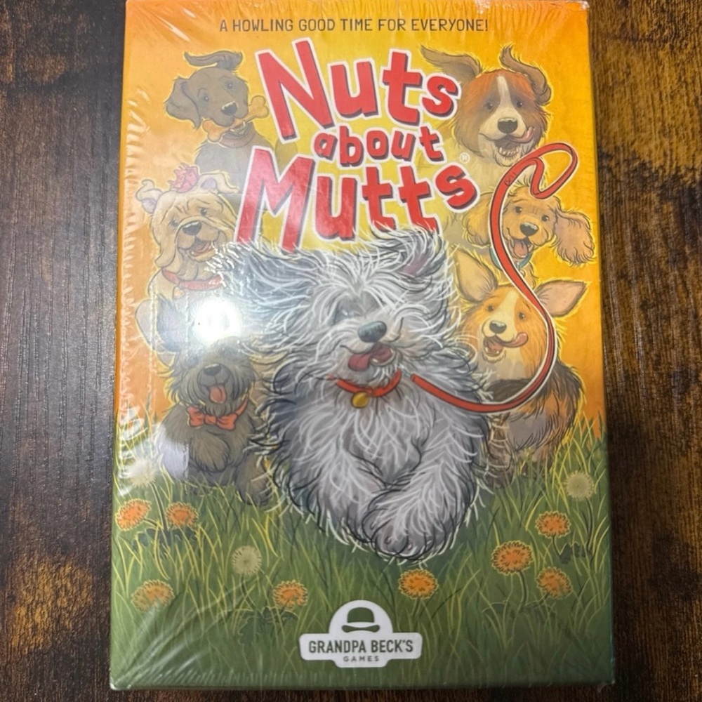 Nuts About Mutts Card Game - brand new